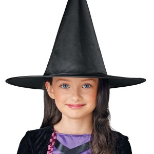 Kid's Classic Black Witch Hat