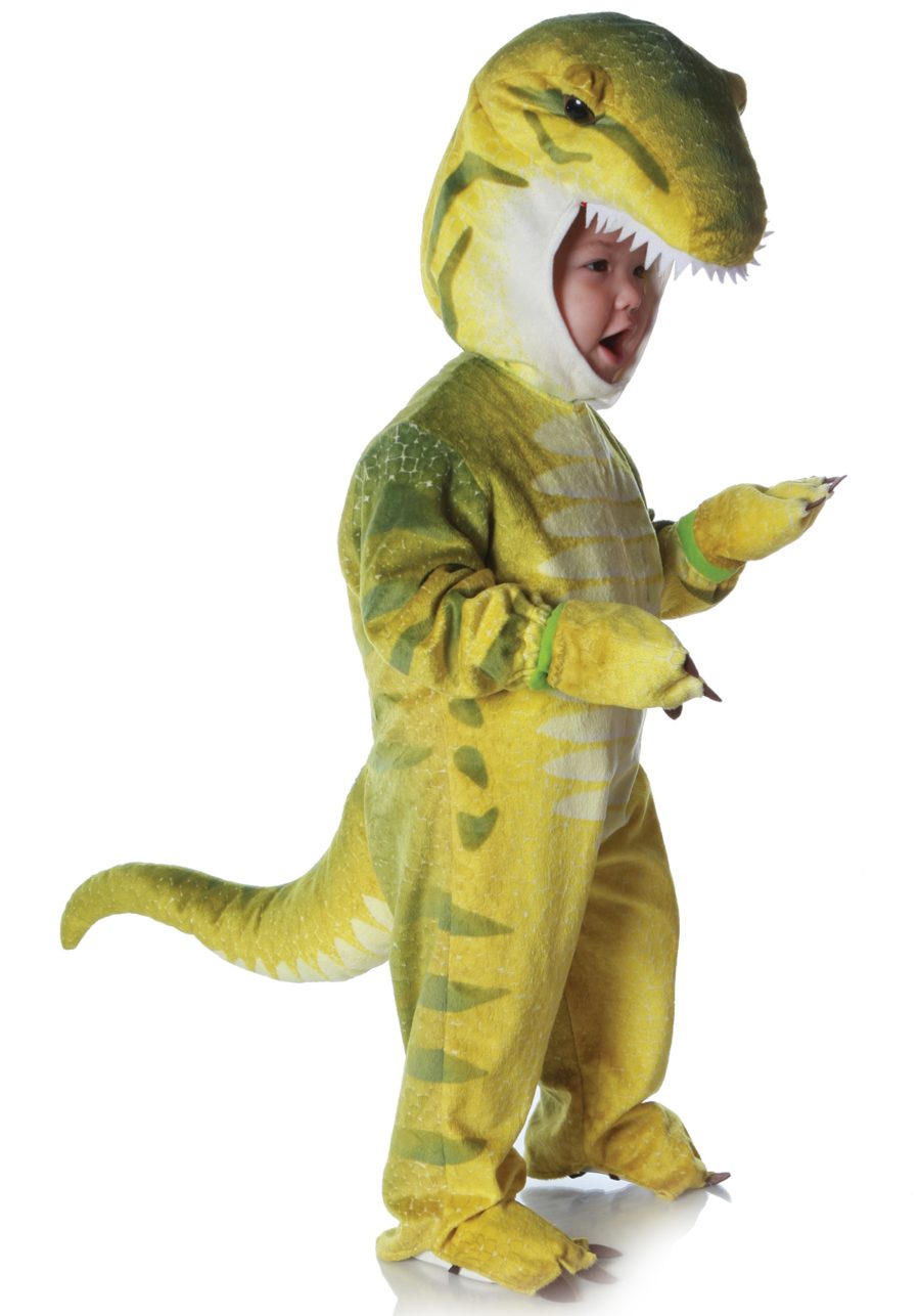 Kid's Green T-Rex Costume