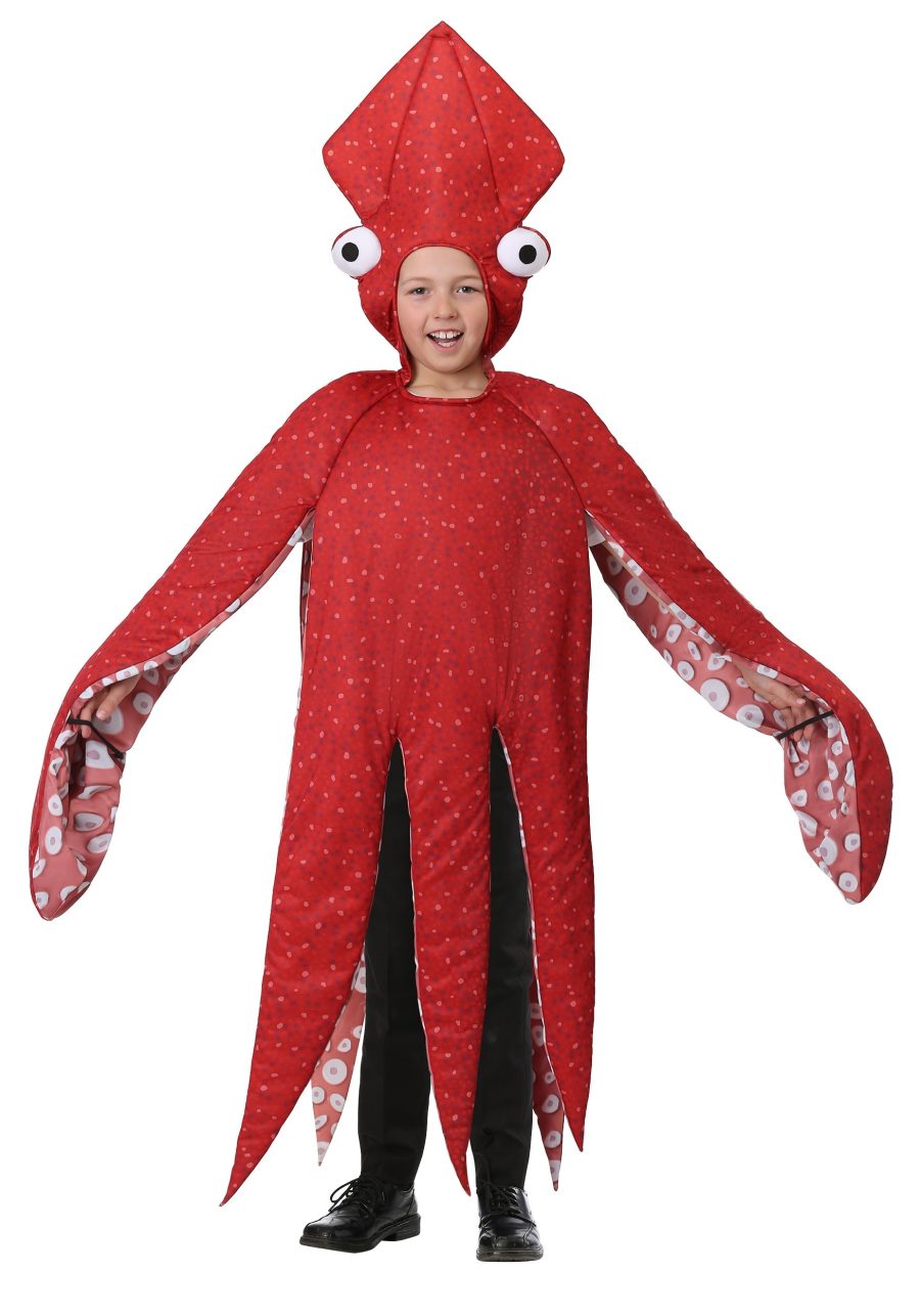 Kid's Squid Costume