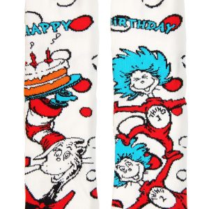 Kids The Cat in the Hat Birthday Crew Socks