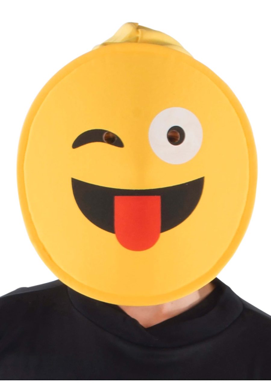 Kid's Tongue Emoji Mask