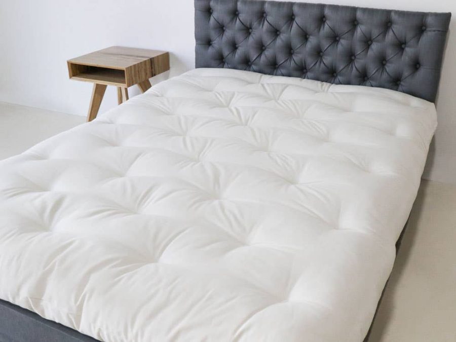 King Wool Latex Mattress Medium Firm - Ecopure Rest by The Futon Shop