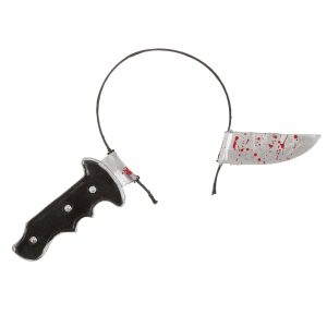 Knife Injury Costume Headband