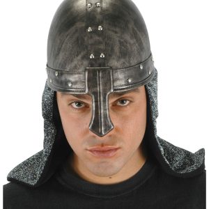 Knight Helmet Costume Hat for Adults