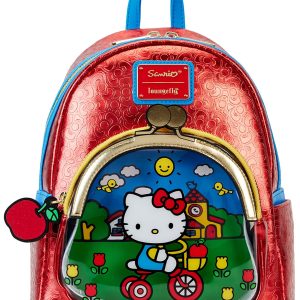 Loungefly Hello Kitty Coin Bag Metallic Mini Backpack