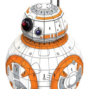 Medium Star Wars: BB8 Paper Model Kit