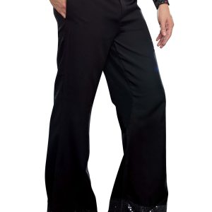 Men's Black Disco Costume Pants