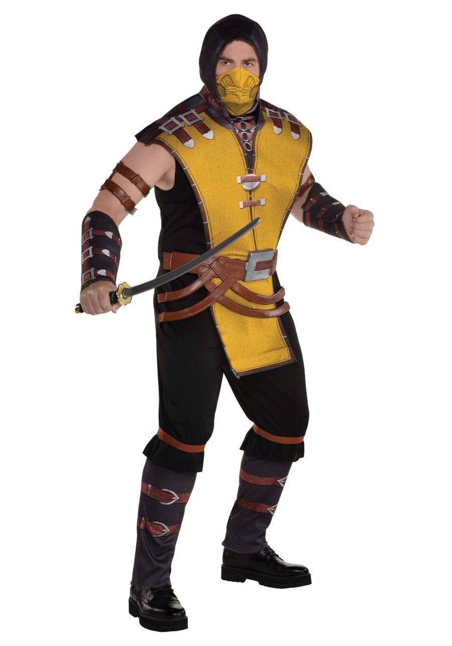 Men's Mortal Kombat Scorpion Costume