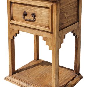 Mexican Rustic Pine New Mexico Nightstand