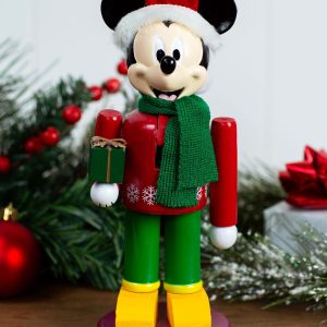 Mickey with Present Nutcracker
