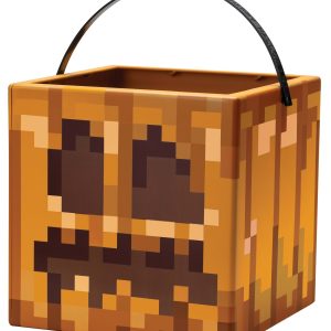 Minecraft Jack O'Lantern Treat Pail