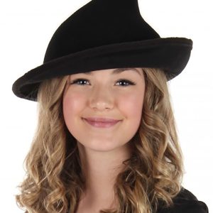 Modern Black Witch Costume Hat