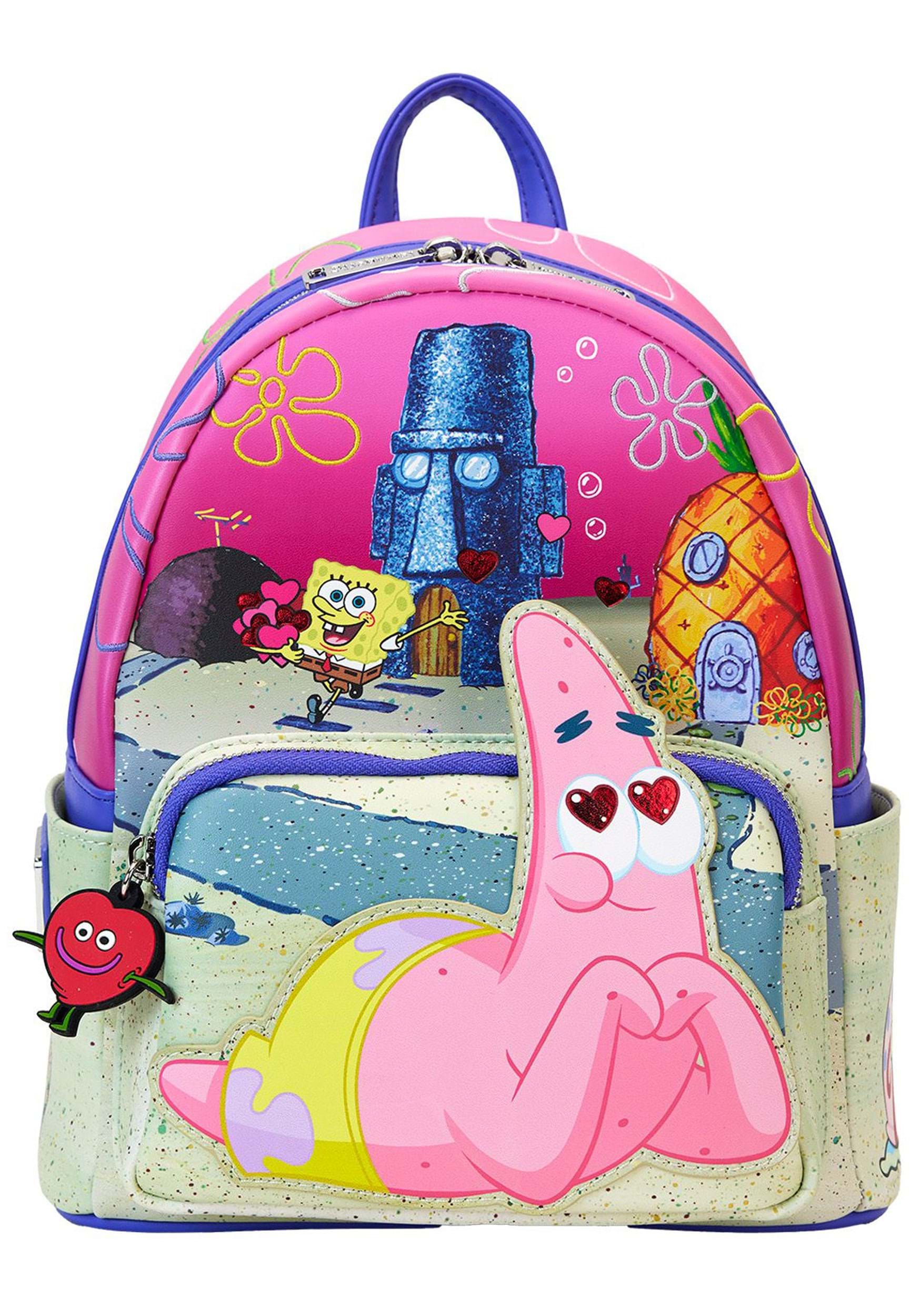 Nickelodeon Spongebob & Patrick Loungefly Mini Backpack