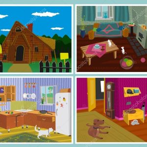 Old House Set