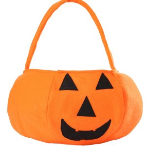Orange Pumpkin Treat Pail