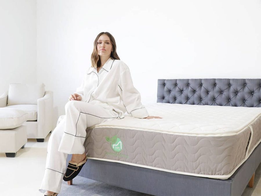 Organic Mattress Eco Bounce Bed In a Box Full Size - The Futon Shop