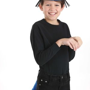 Pete the Cat Face Headband and Tail Accessory Kit