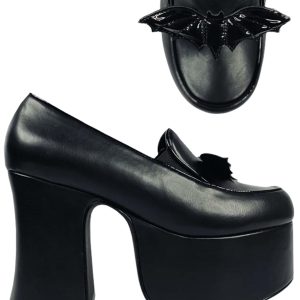 Platform Bat Banshee Heels