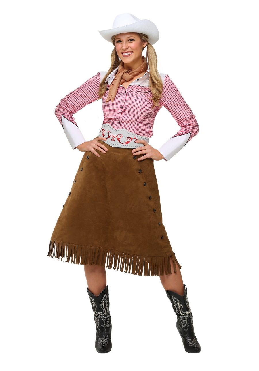 Plus Size Rodeo Cowgirl Women's Costume