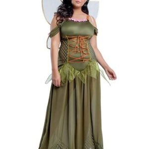 Plus Size Women's Rose Fairy Princess Costume