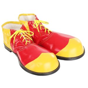 Red and Yellow Jumbo Clown Shoes