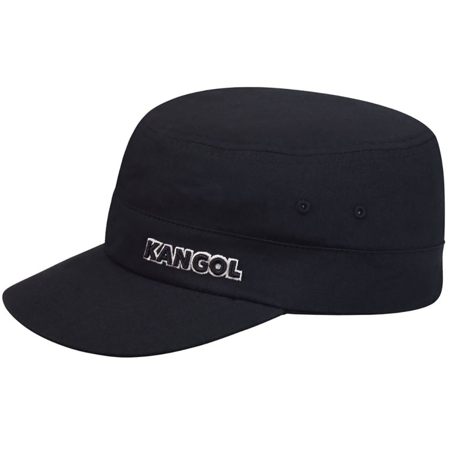 Ripstop Army Cap - Black/L/XL