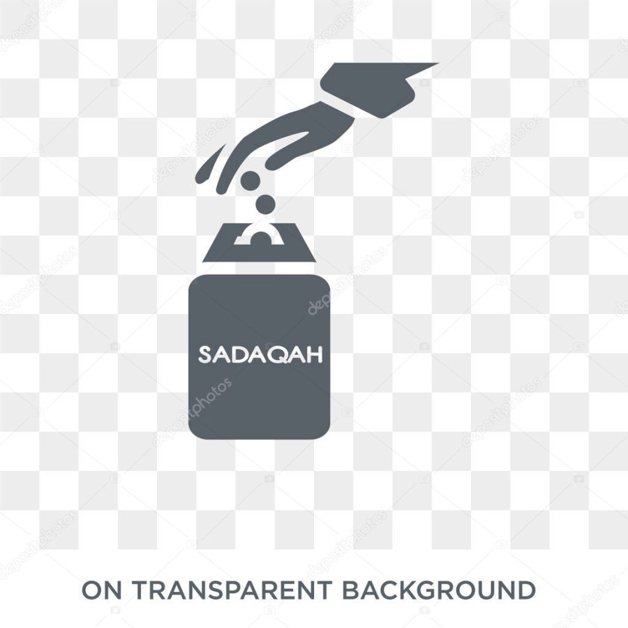 Sadaqah Charity icon. Trendy flat vector Sadaqah Charity icon on transparent background from Religion collection. High quality filled Sadaqah Charity symbol use for web and mobile