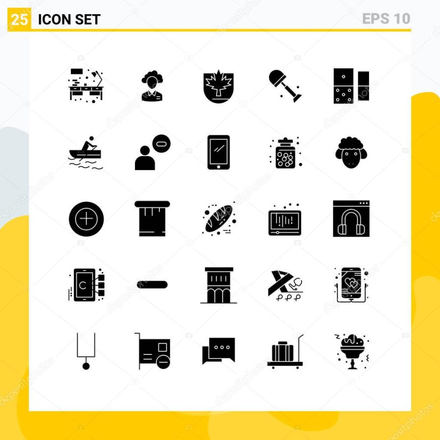 Set of 25 Modern UI Icons Symbols Signs for shovels, big, manager, shield, leaf Editable Vector Design Elements