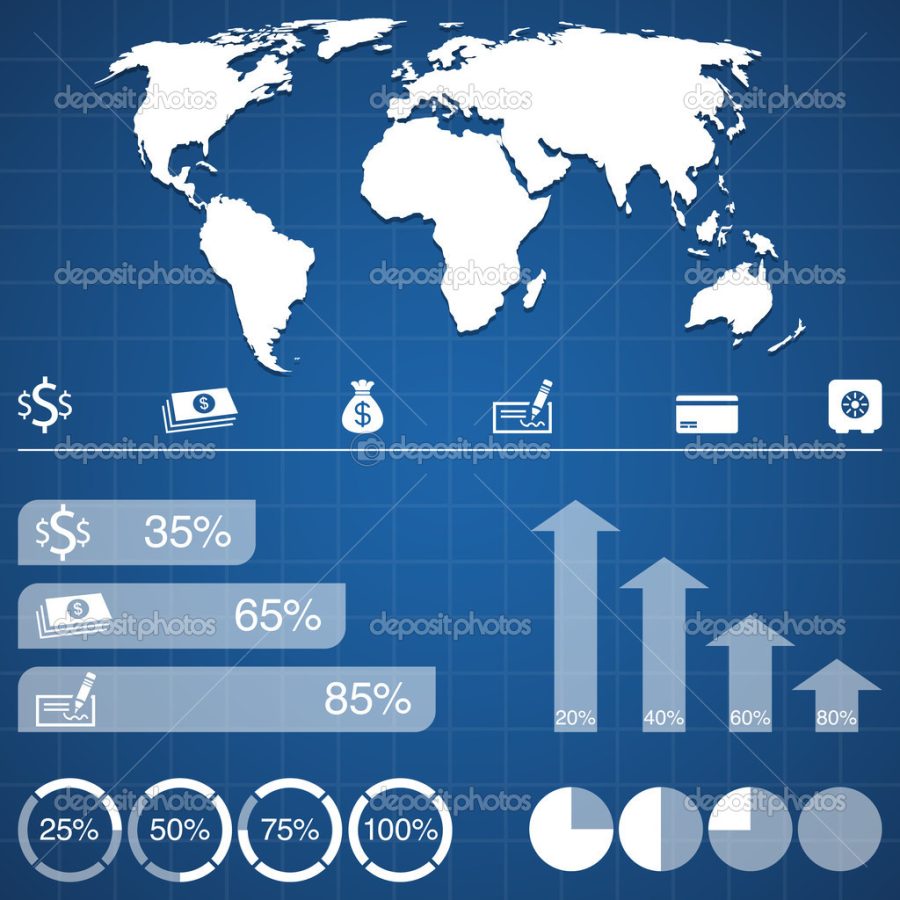 Set of infographic elements