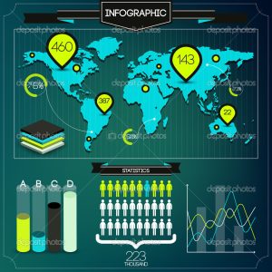 Set of infographic elements