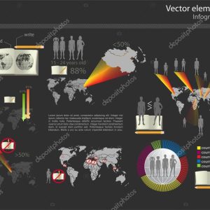 Set of infographic vector elements