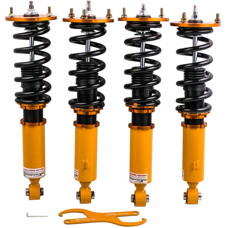 Shock Struts Adjustable Coilovers Suspension Kit compatible for Toyota Supra JZA70 MA70 GA70 1986 - 1992 lowering kit