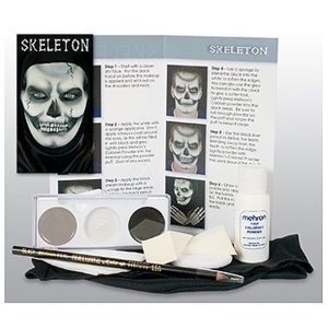 Skeleton Character Mehron Makeup Kit