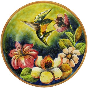 Small Hummingbird Plate