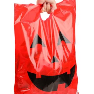 Smiling Pumpkin Trick-or-Treat Bag