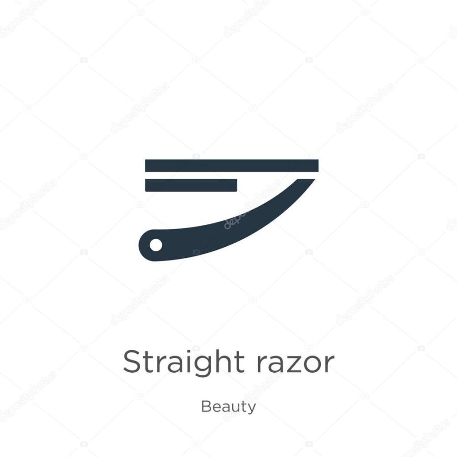 Straight razor icon vector. Trendy flat straight razor icon from beauty collection isolated on white background. Vector illustration can be used for web and mobile graphic design, logo, eps10