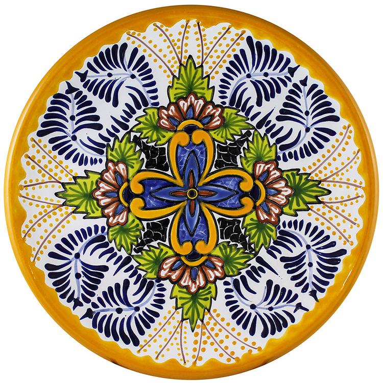 Talavera Entree Plate - Pattern 38
