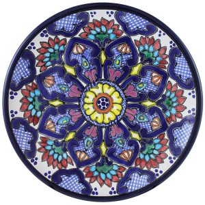 Talavera Salad Plate - Pattern 02