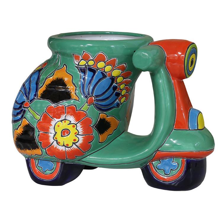 Talavera Scooter Planter