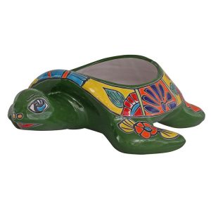 Talavera Turtle Planter