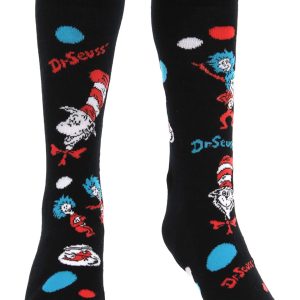 The Cat In The Hat Pattern Kids Socks