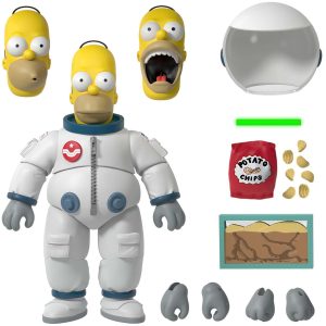 The Simpsons Ultimates Deep Space Homer 7-Inch Action