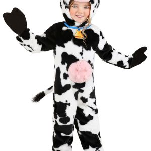 Toddler Deluxe Plush Spotted Cow Costume
