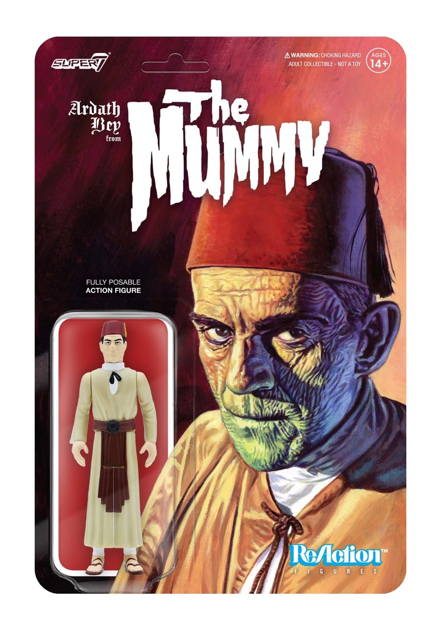 Universal Monsters Reaction The Mummy Ardath Bey Figure