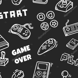 Video game seamless background