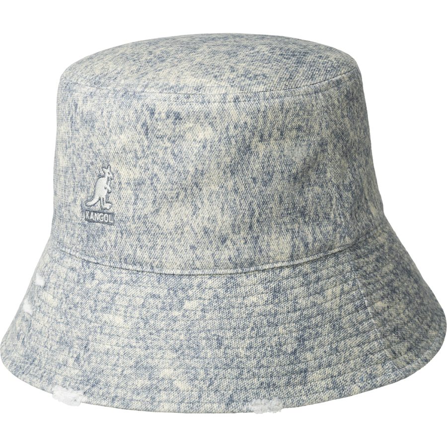 Washed Denim Bucket - Blue / L