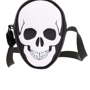 White Skull Costume Bag