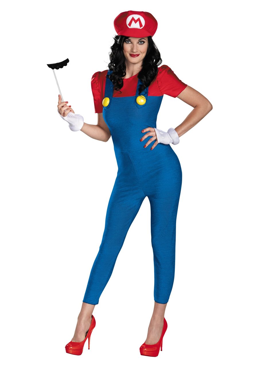 Women's Deluxe Mario Costume