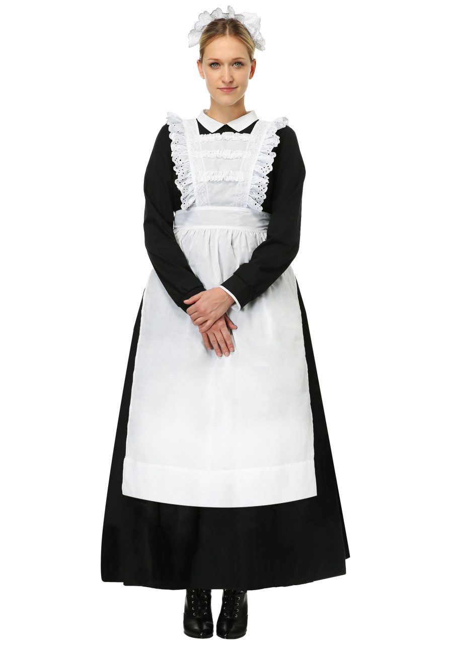 Women's Plus Size Traditional Maid Costume