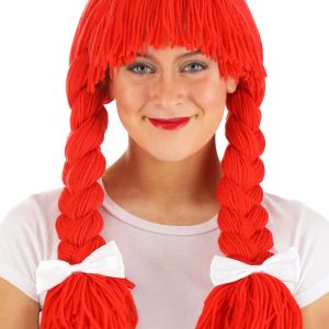 Women's Raggedy Ann Red Wig